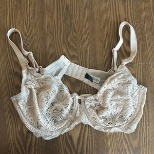 Felina Peridot Unlined Lace Underwire Bra - 36D - Sugar Baby